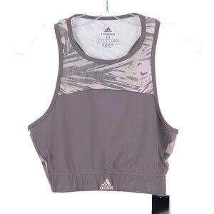 Adidas Sports Bra x Zoe Saldana Collection Racerback Bra Women's Size Medium NWT